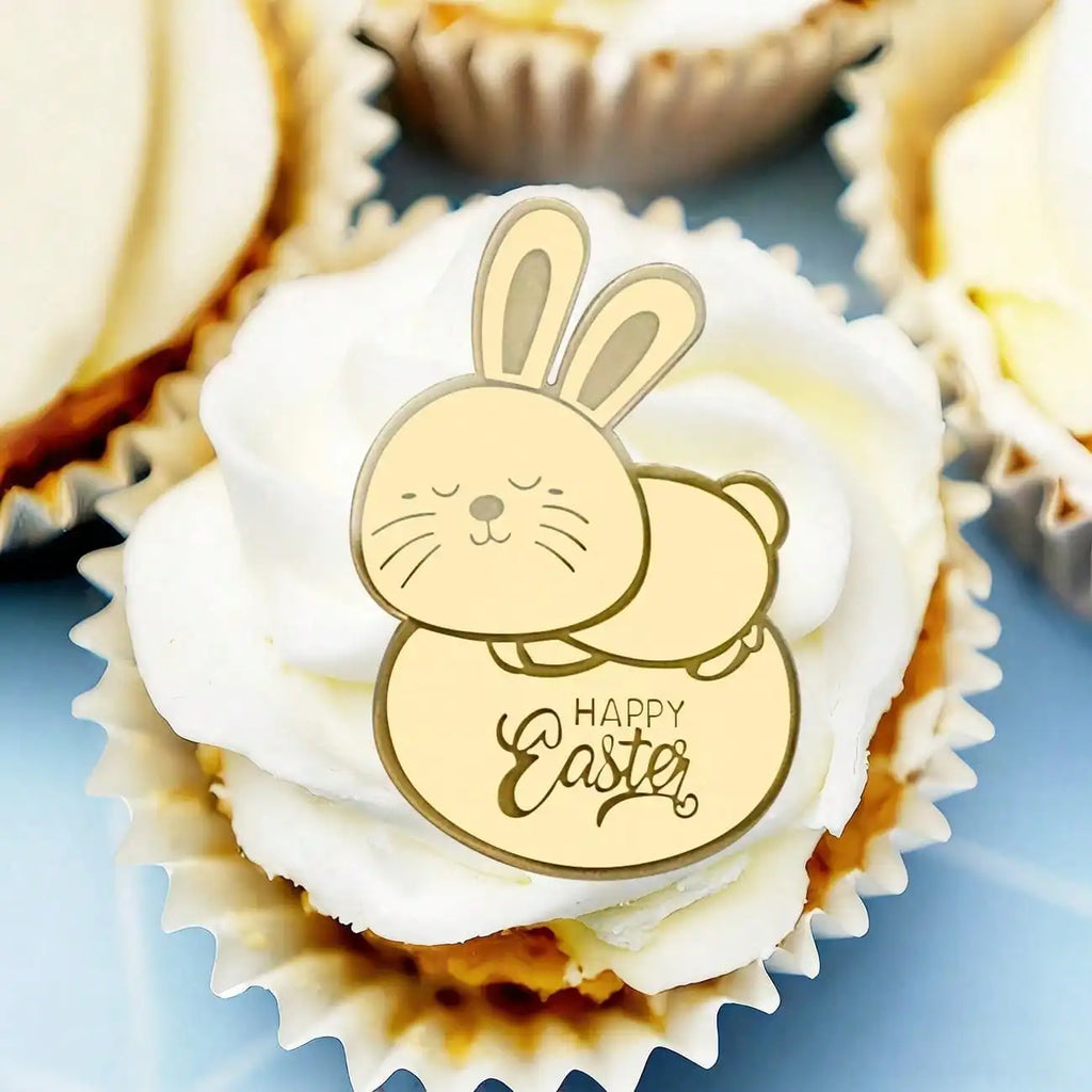 Easter Bunny Cupcake Toppers – DIY Party Cake Decoration Cupcake Topper Qme A