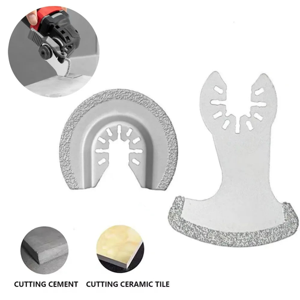 Diamond Oscillating Saw Blades for Tile, Cement & Stone Oscillating Saw Blades Qme