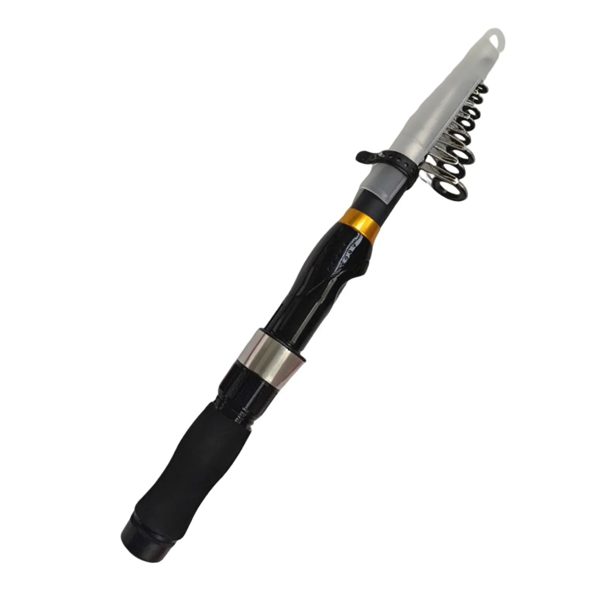 Portable Collapsible Fishing Rod – Lightweight Compact Travel Pole Collapsible Fishing Rod Qme 2.1M