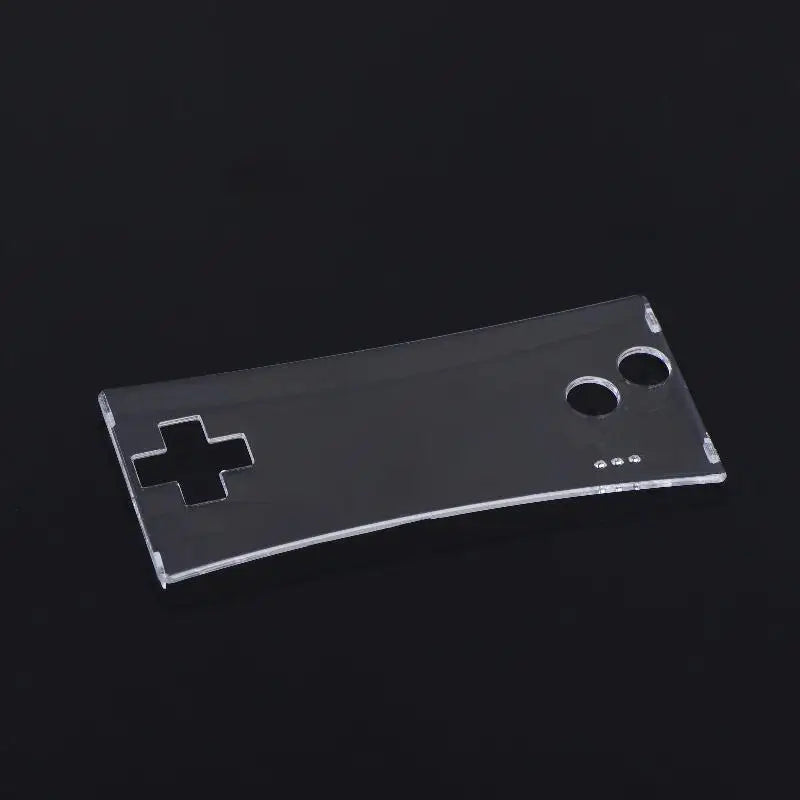 Game Boy Micro Transparent Clear Front Faceplate Cover GBM Console Faceplate Cover Qme