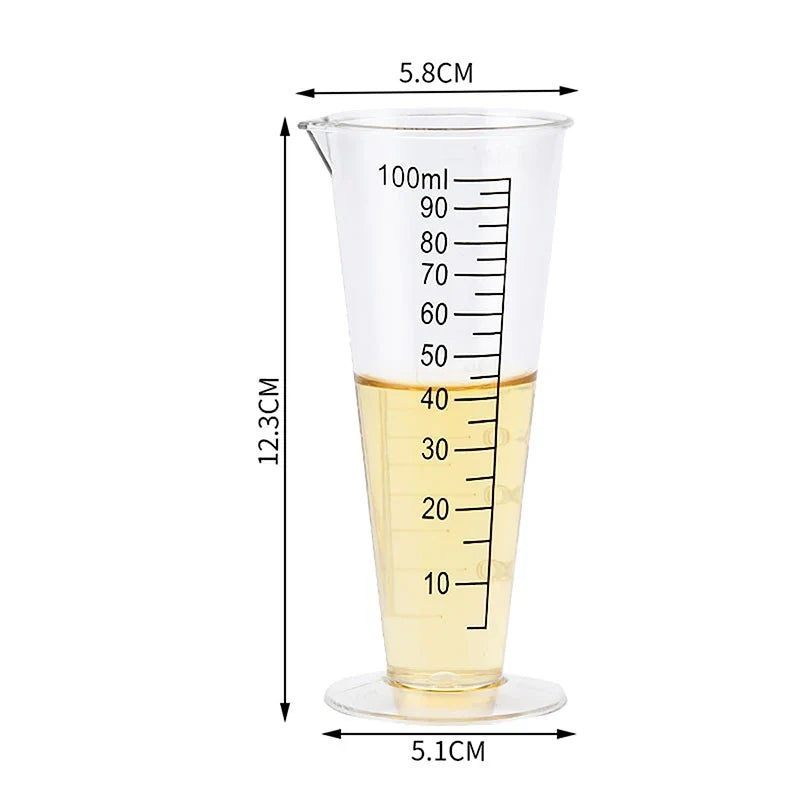 BPA-Free Food-Grade Acrylic Measuring Cup with Scale Measuring Cup Qme