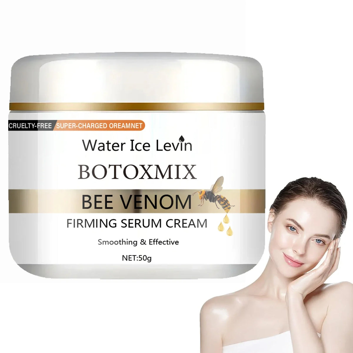 Bee Venom Lifting Face Cream – Firms & Smooths Fine Lines Lifting Face Cream Qme