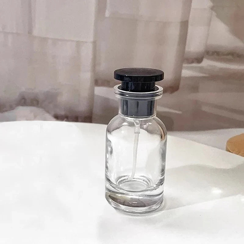 Glass Travel Perfume Spray Bottles – Set of 5 Portable Atomizers Travel Perfume Atomizer Qme
