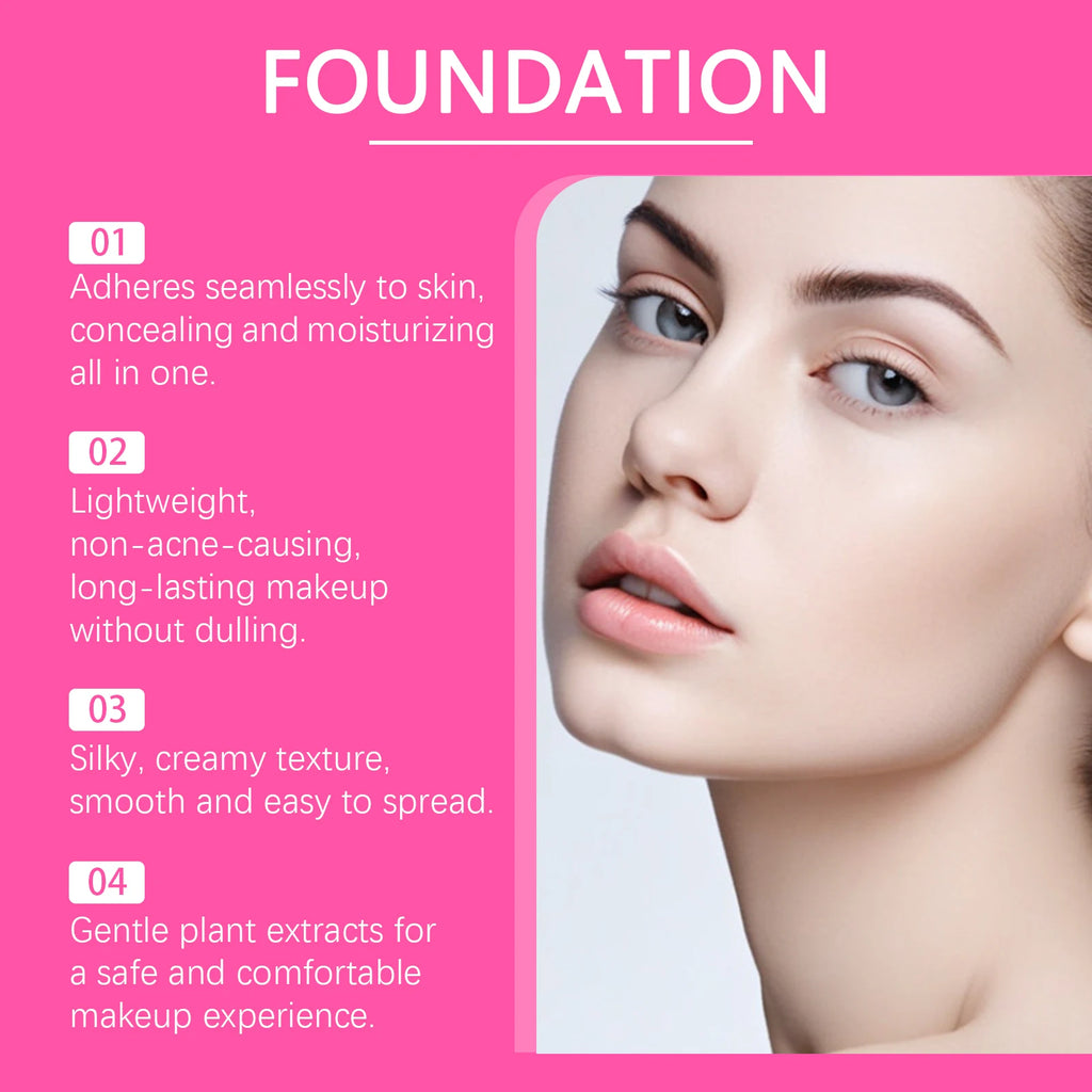 Peptide Bounce Foundation Balm – Matte Full Coverage Oil Control Foundation Balm Qst
