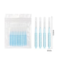 Mini Disposable Eyebrow Lifting Brushes – Bendable Brow Perm Tools Eyebrow Applicator Brush Qme 10PCS Blue China Mainland