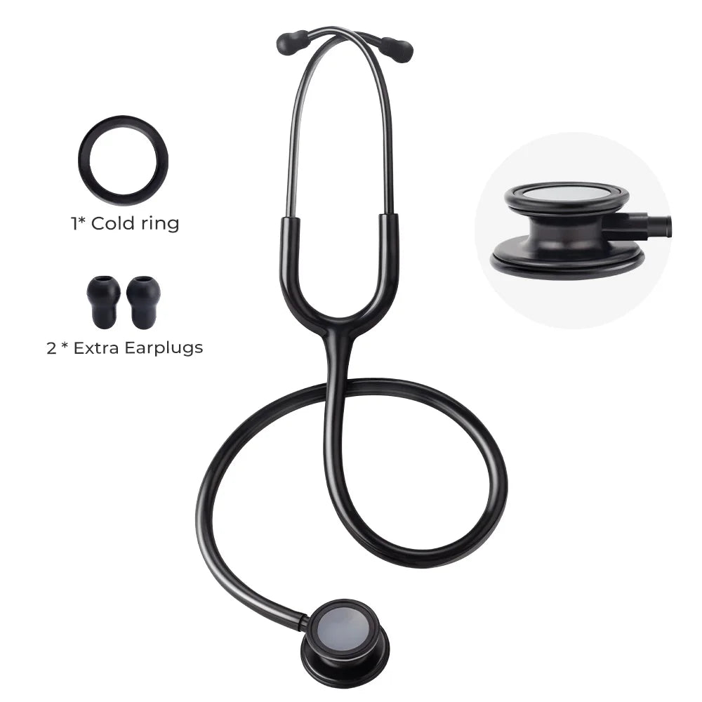 XceeFit Double Head Stethoscope – Dual Diaphragm Clinician Medical Stethoscope Qst