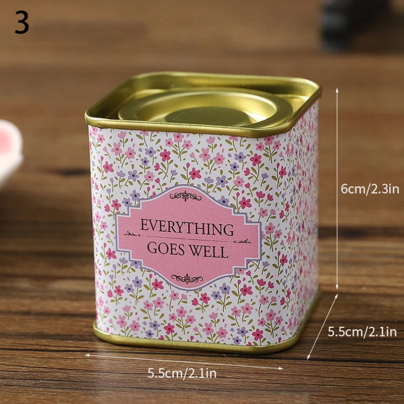 Mini Sealed Tin Cans for Tea, Coffee, Candy & Storage Tin Storage Can Qst 3