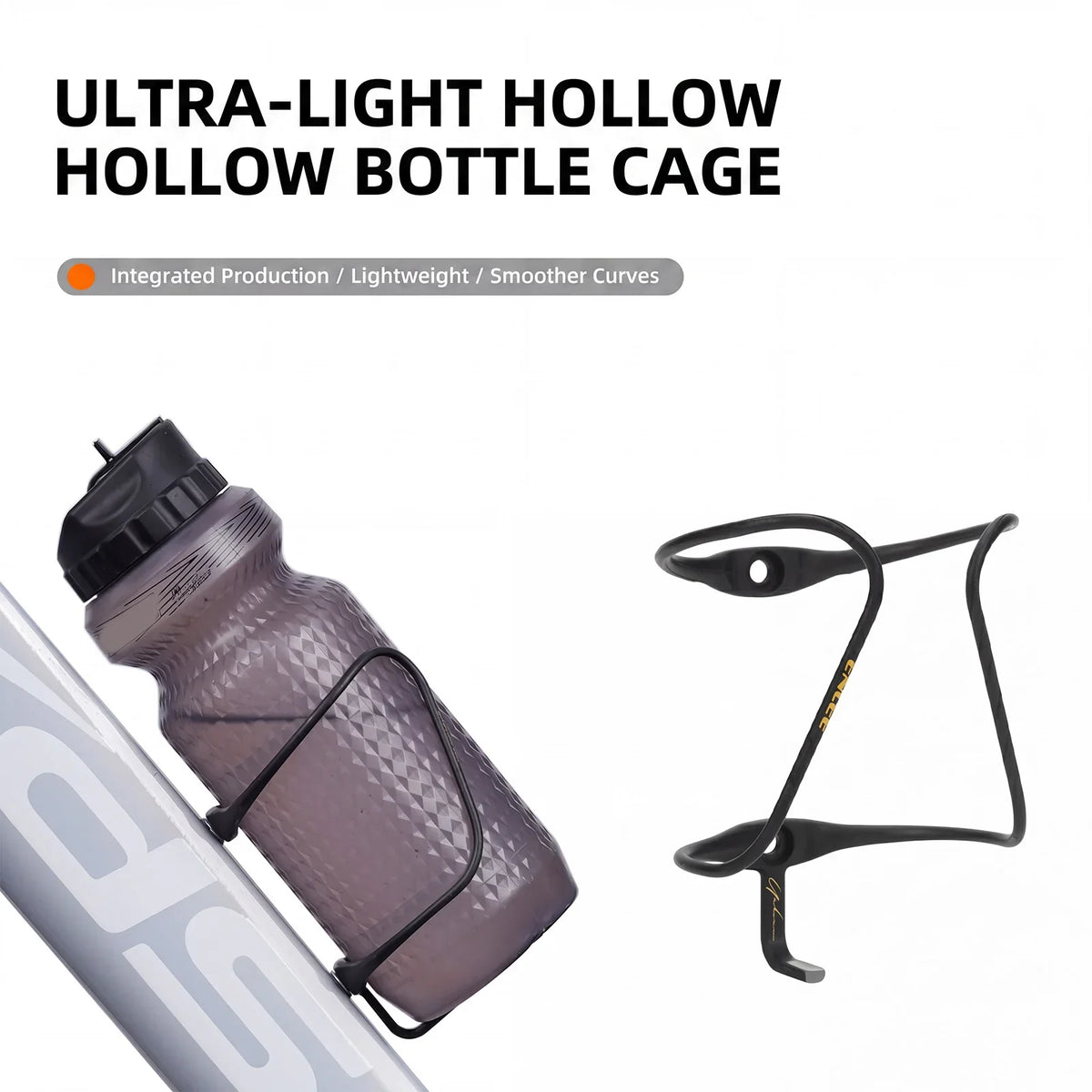Carbon Fiber Bicycle Water Bottle Cage – Ultra Light 9.2g Bicycle Bottle Cage Qme