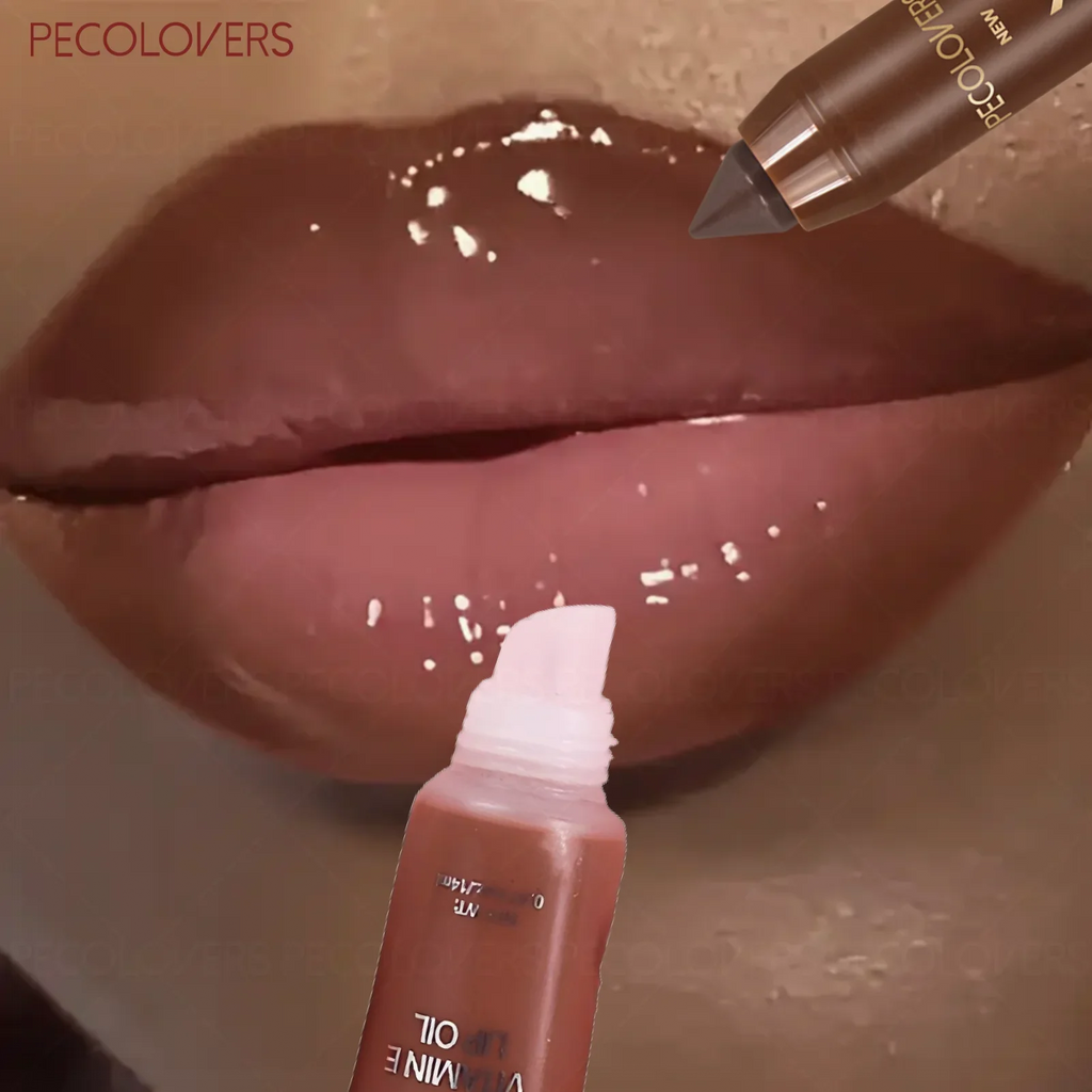 Hydrating Lip Gloss Liner Pen – 3D Precision, Non-Sticky Lip Gloss Liner Qme