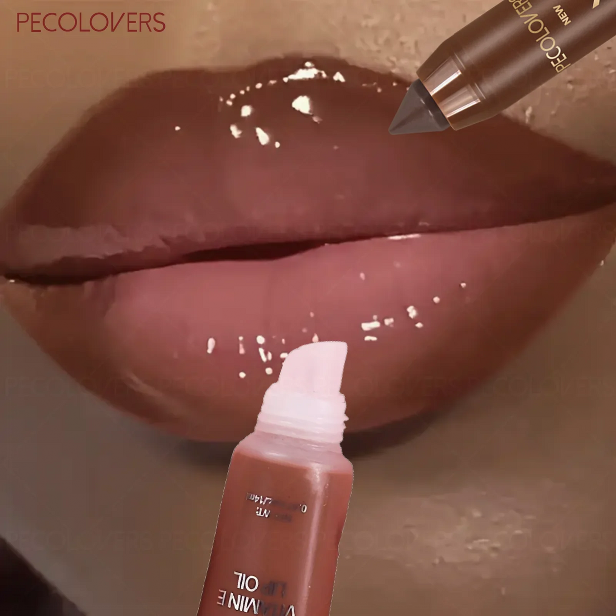 Hydrating Lip Gloss Liner Pen – 3D Precision, Non-Sticky Lip Gloss Liner Qme
