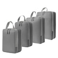 Compression Travel Packing Cubes – Breathable Foldable 4-Piece Travel Packing Cubes Qme A2