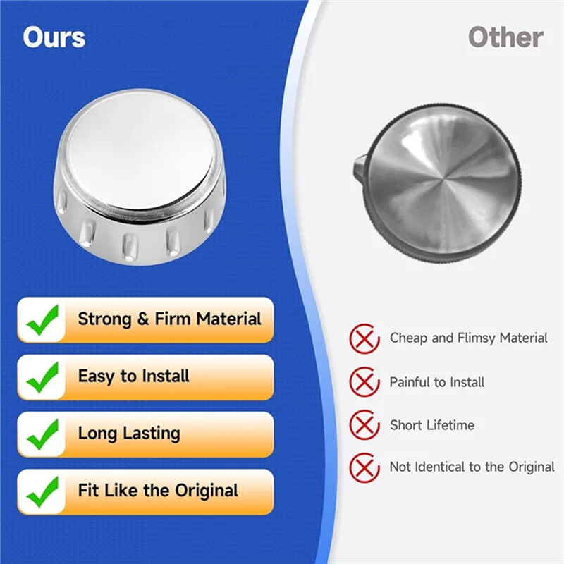 GE Dryer Control Knob WE01X21167 WH11X23474 Replacement 2pk Appliance Replacement Knob Qst