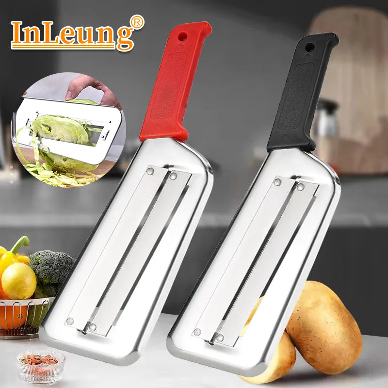 Stainless Steel Cabbage Slicer & Vegetable Peeler Knife Vegetable Peeler Knife Qst