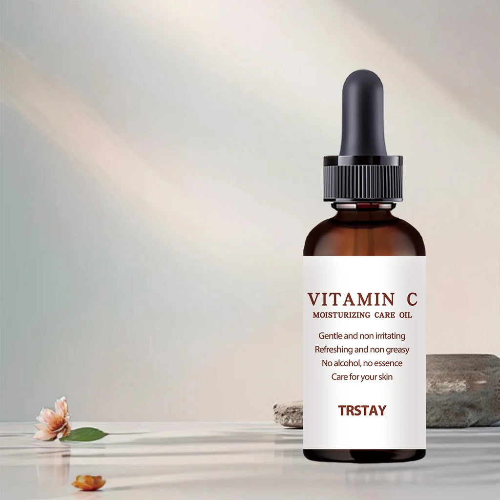 YRFKT Vitamin C Radiant Face Oil – Brightening Skin Serum Face Serum Oil Qst