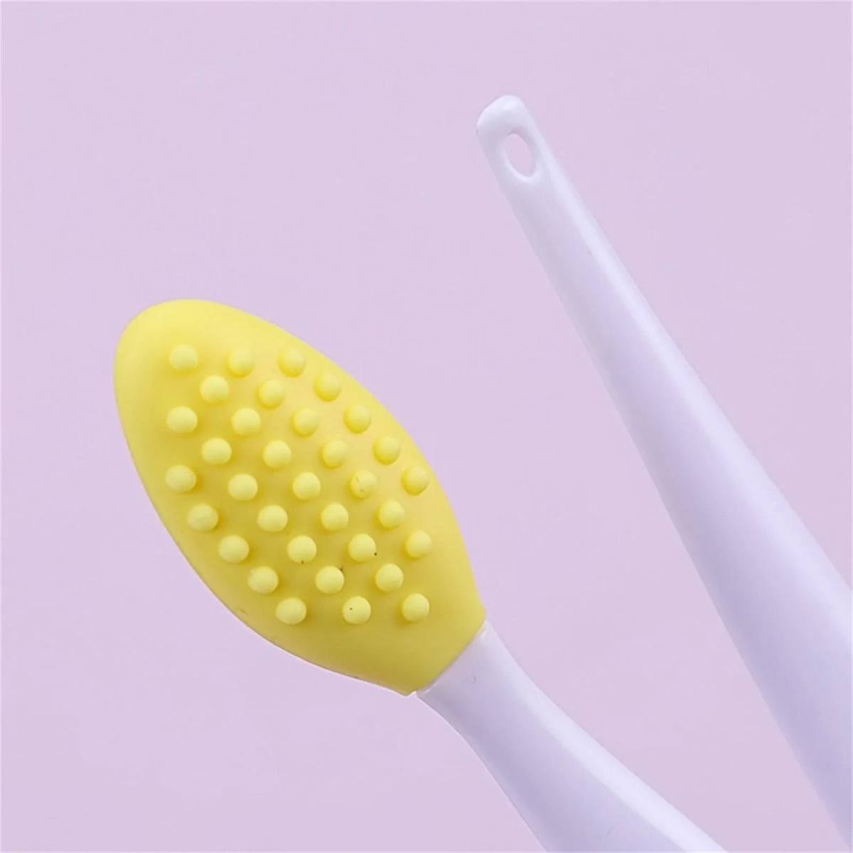 Double-Sided Silicone Lip Scrub & Nose Cleansing Tool Silicone Skincare Tool Qme