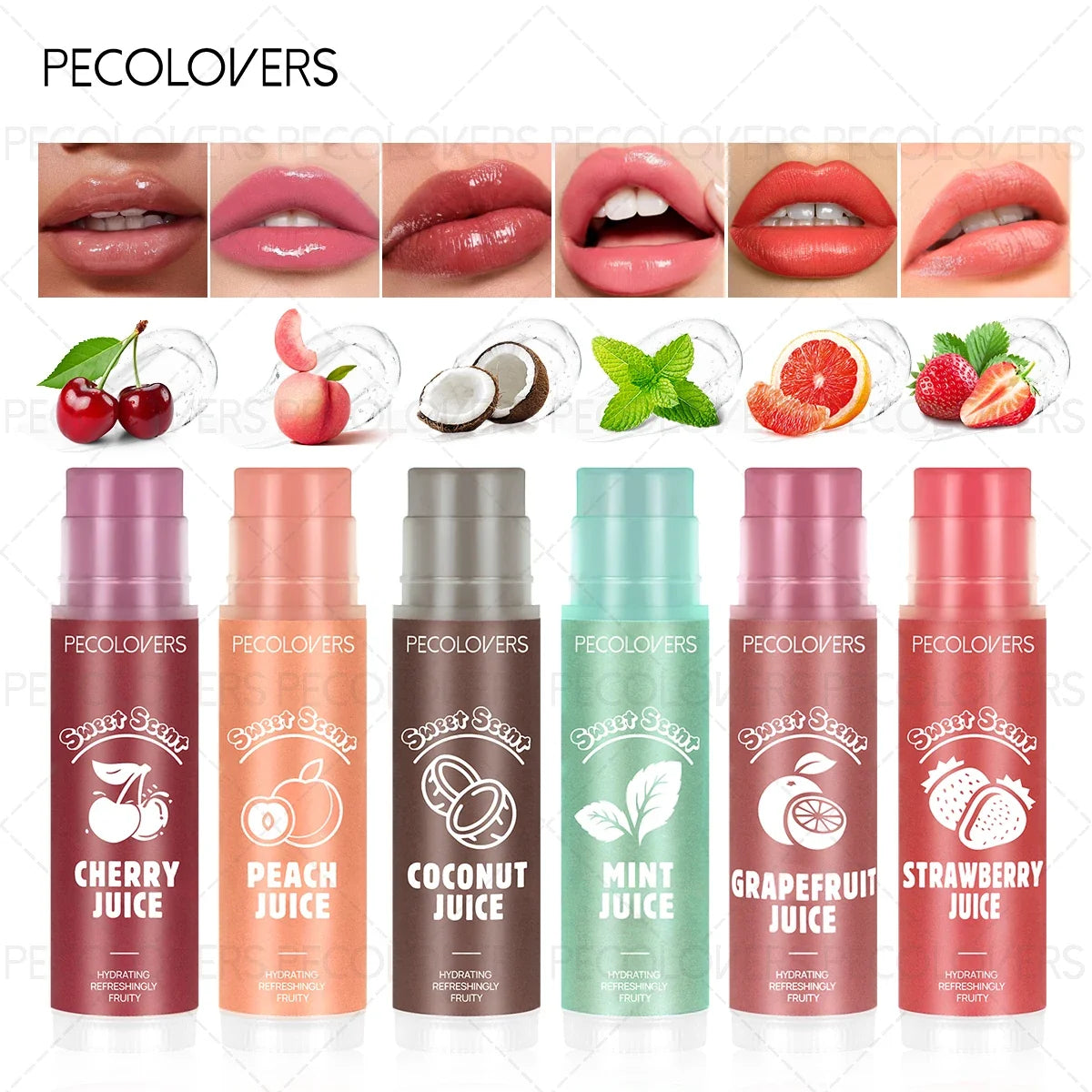 Non-Sticky Lip Balm Oil – Hydrating Glossy Moisturizing Lip Care Lip Balm Oil Qme