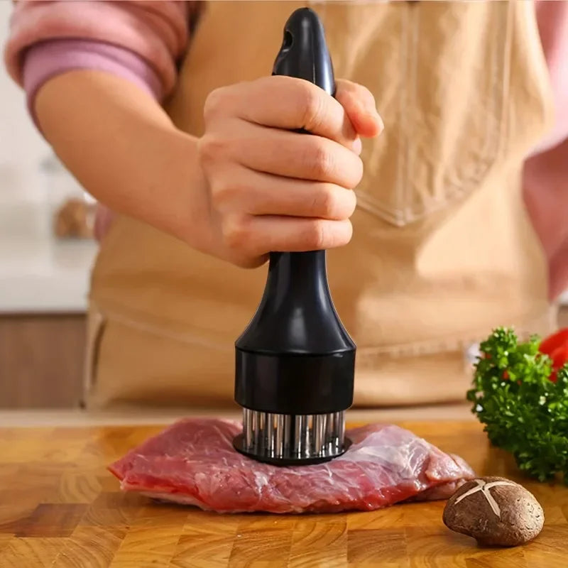 Stainless Steel Meat Tenderizer Needle Hammer | Kitchen Tool Meat Tenderizer Qst