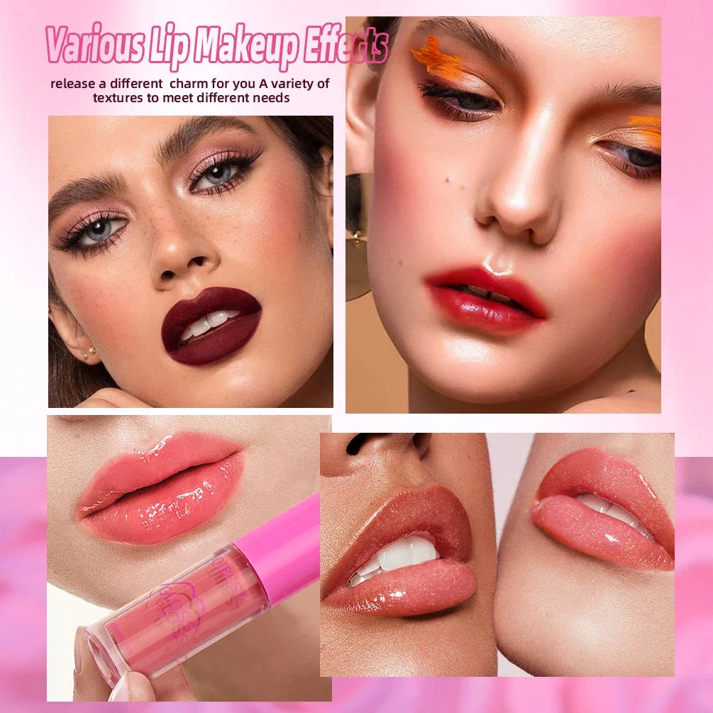 QIBEST Matte Velvet Liquid Lipstick – Non-Sticky Long-Lasting Liquid Lipstick Qme