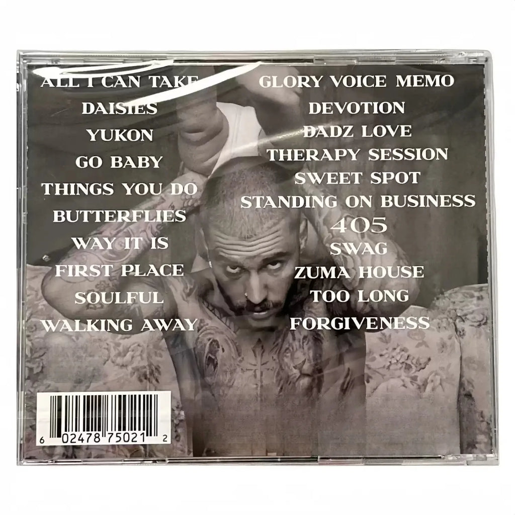 Hip Hop Rhythm Music Audio Disc – Minimalist Black Cover Music Audio Disc Qme