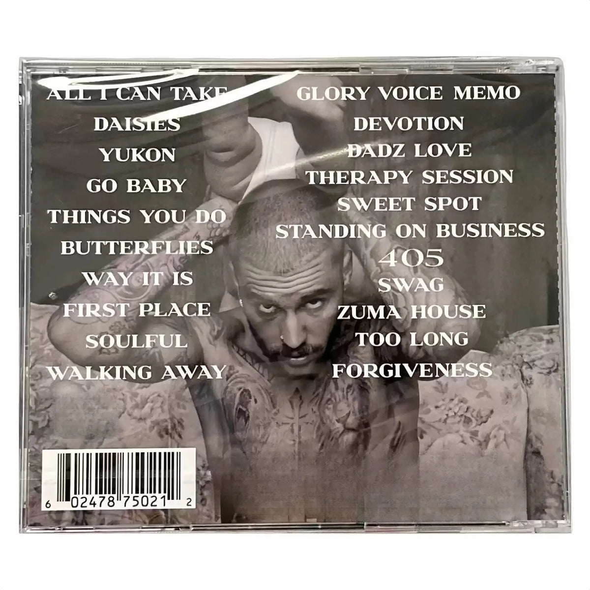 Hip Hop Rhythm Music Audio Disc – Minimalist Black Cover Music Audio Disc Qme