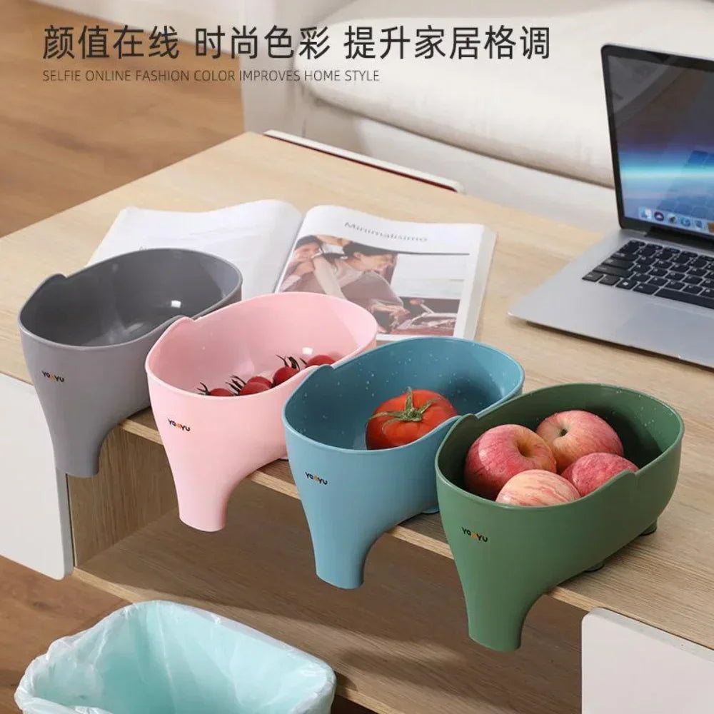 Elephant Sink Strainer Drain Basket – Fruit & Veggie Washer Sink Strainer Basket Qme