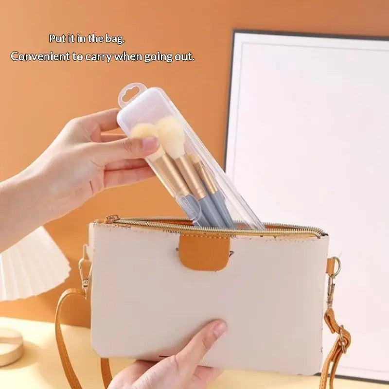 Transparent Travel Toothbrush Case & Organizer Storage Box Toothbrush Travel Case Qme