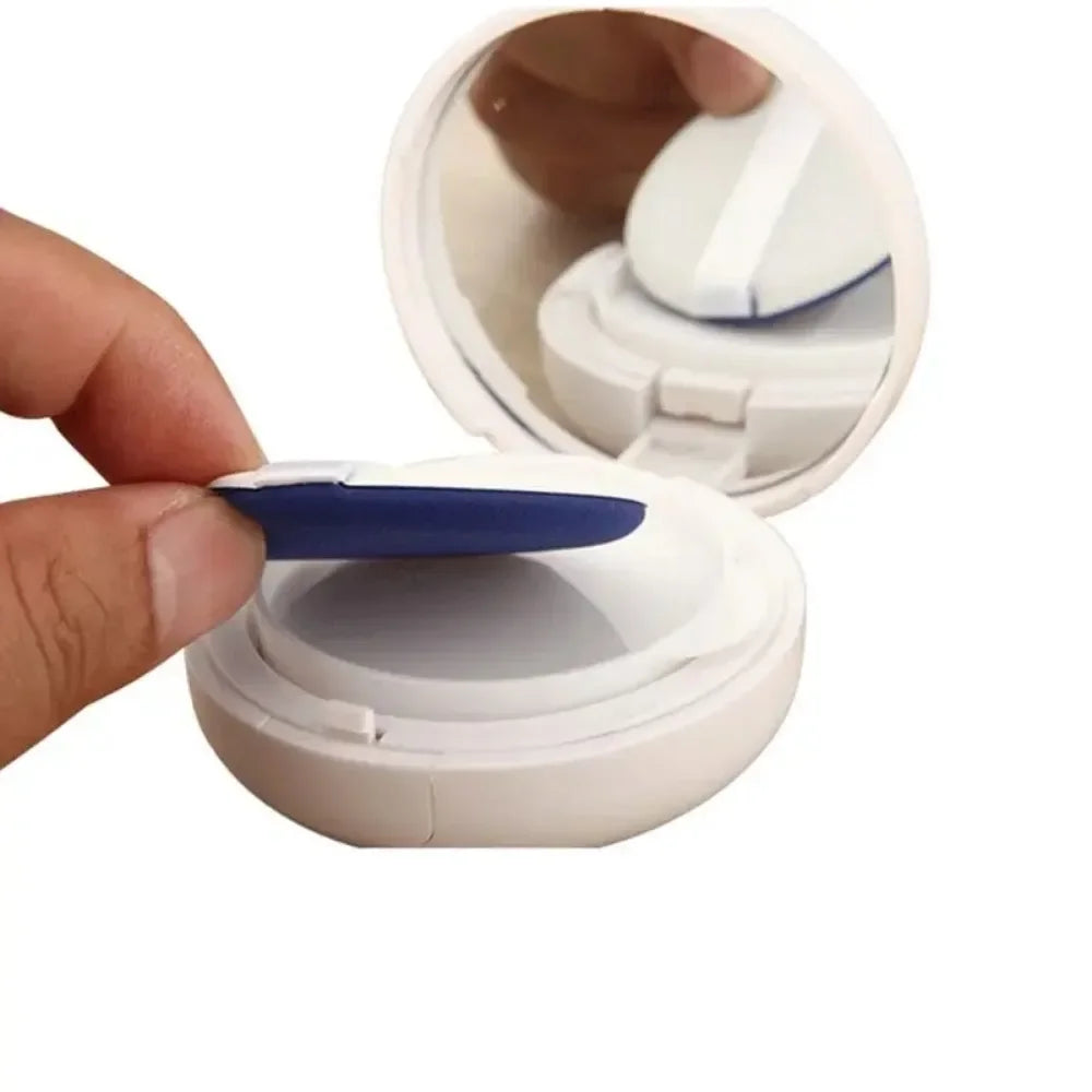 Empty Air Cushion Puff Box – Portable Cosmetic Makeup Case Cosmetic Makeup Case Qme