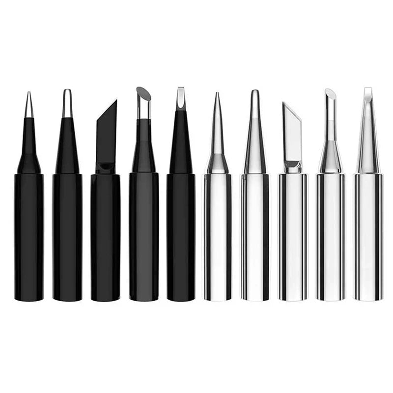Pure Copper 900M Soldering Iron Tips Set – 4D & 3C, 5 Pcs Soldering Iron Tips Qme