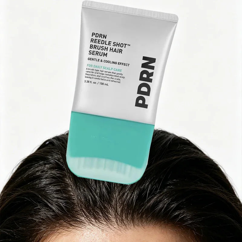 PDRN Reedle Shot Brush Hair Serum – Nourishing & Strengthening Hair Serum Qme