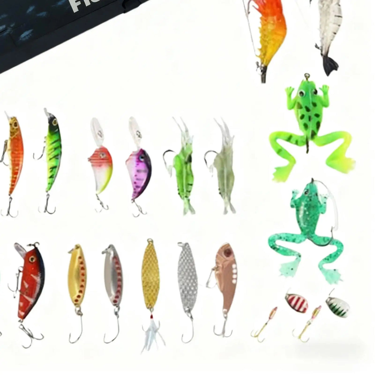 Christmas Advent Calendar – 24 Fishing Lures | Angler Gift Fishing Advent Calendar Qme