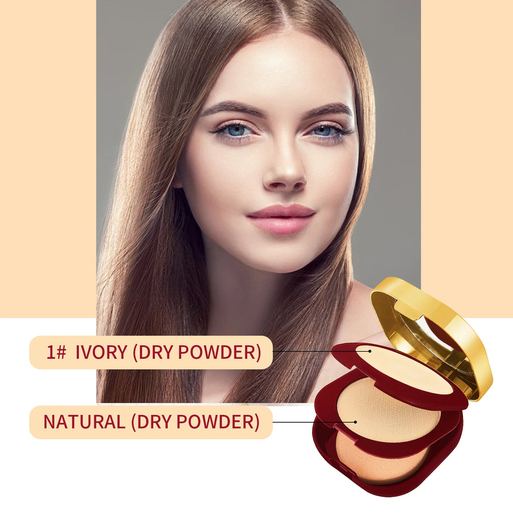 Red Pomegranate Double Layer Setting Powder – Oil Control Setting Powder Qst 01 30g
