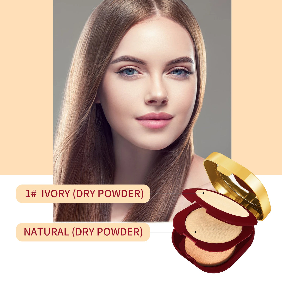 Red Pomegranate Double Layer Setting Powder – Oil Control Setting Powder Qst 01 30g