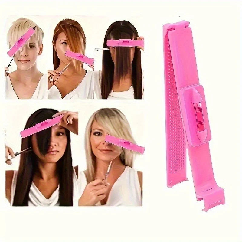 DIY Hair Cutting Kit – Thinning Scissors, Bangs Clip & Comb Hair Cutting Set Qme