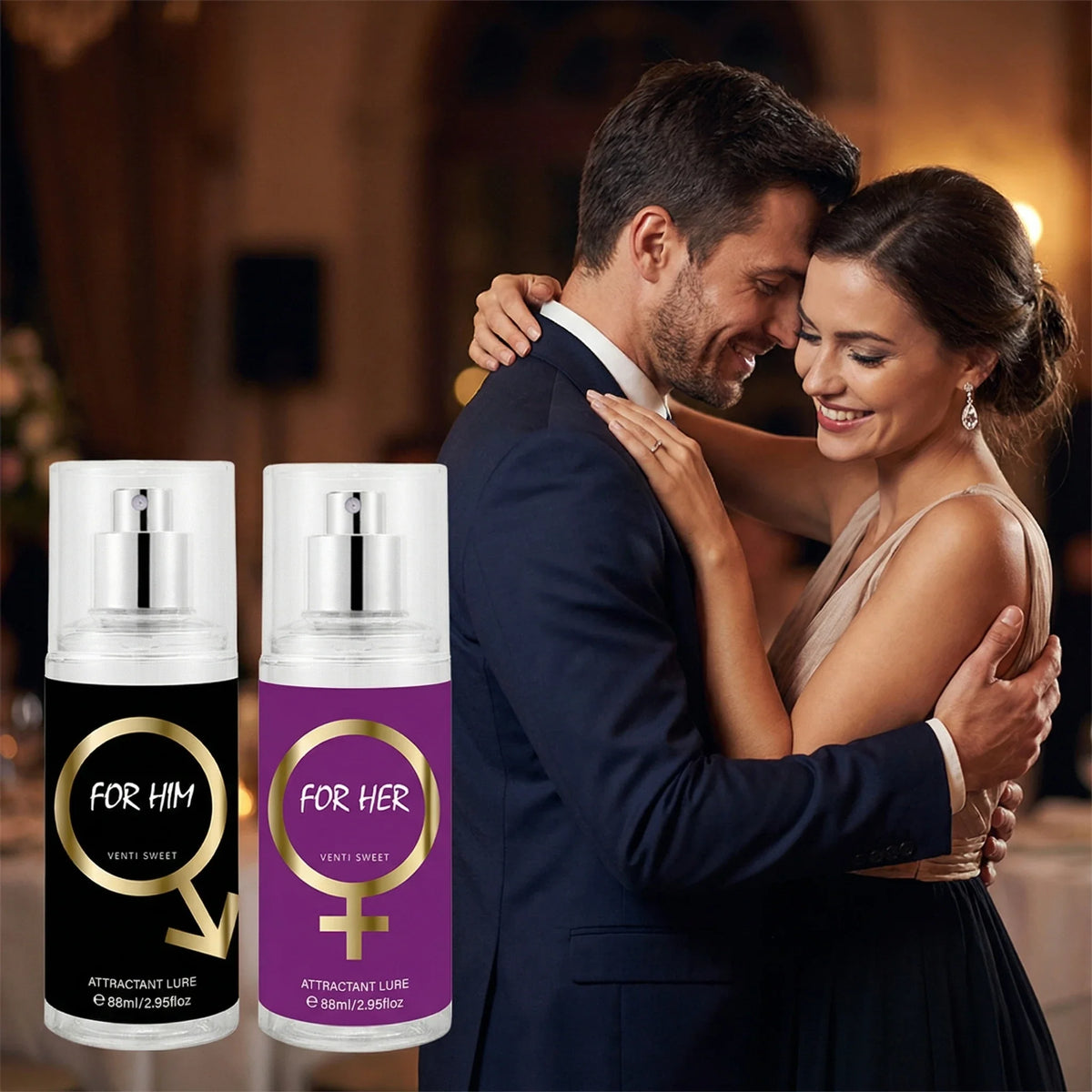 Couples Floral Fruity Fragrance – Long-Lasting Elegant Scent Floral Fruity Perfume Qme