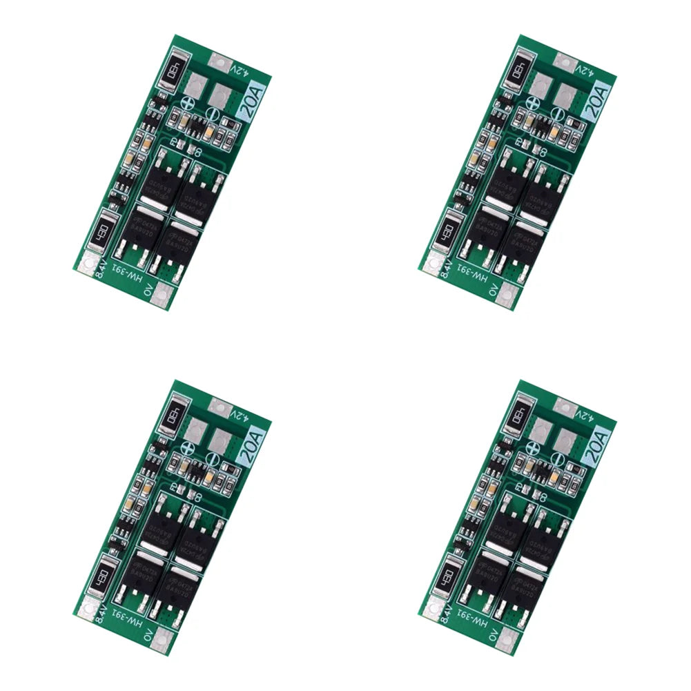 HW-391 2S 20A Lithium Battery Charging Board BMS Module BMS Charging Module Qme 4PCS