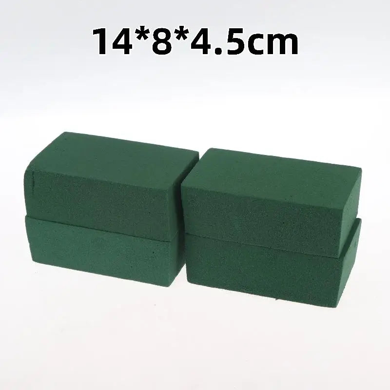 Wet Floral Foam Blocks for Fresh & Artificial Flowers – 4 Pack Floral Foam Blocks Qme 14x8x45cm 4pcs