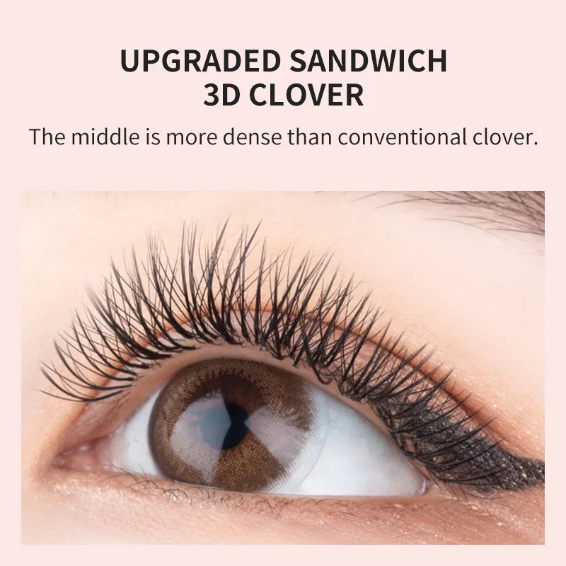 NATUHANA 3D W-Shape Premade Volume Fan Eyelash Extensions Premade Volume Lashes Qme