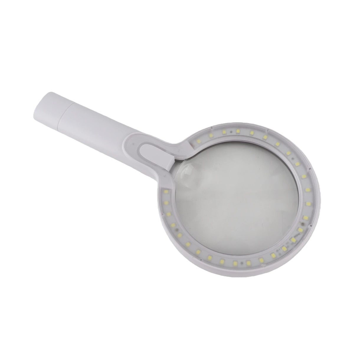 Double Lens Handheld Magnifier 5X & 10X with 29 LED Lights LED Magnifying Glass Qst