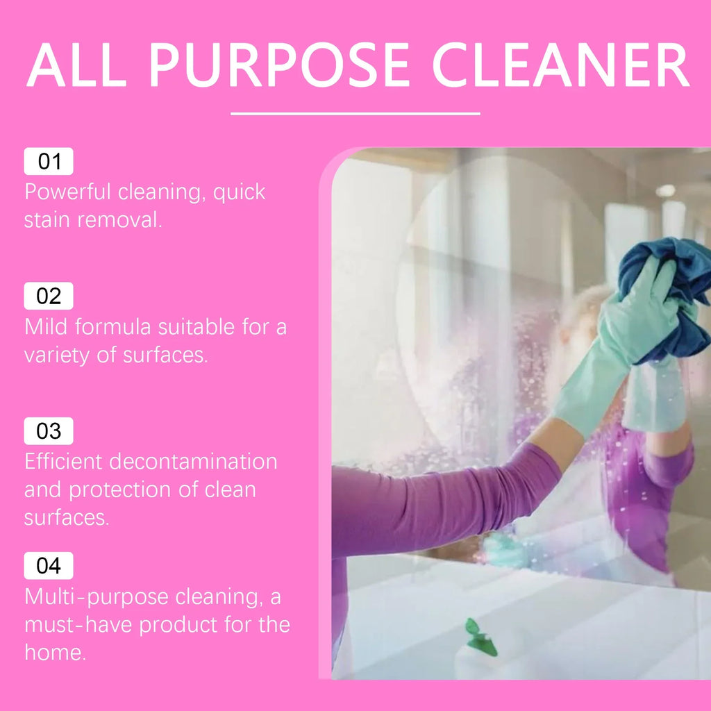 Multi-Functional All-in-One Household Cleaner – 3 Scents Household Cleaner Qme