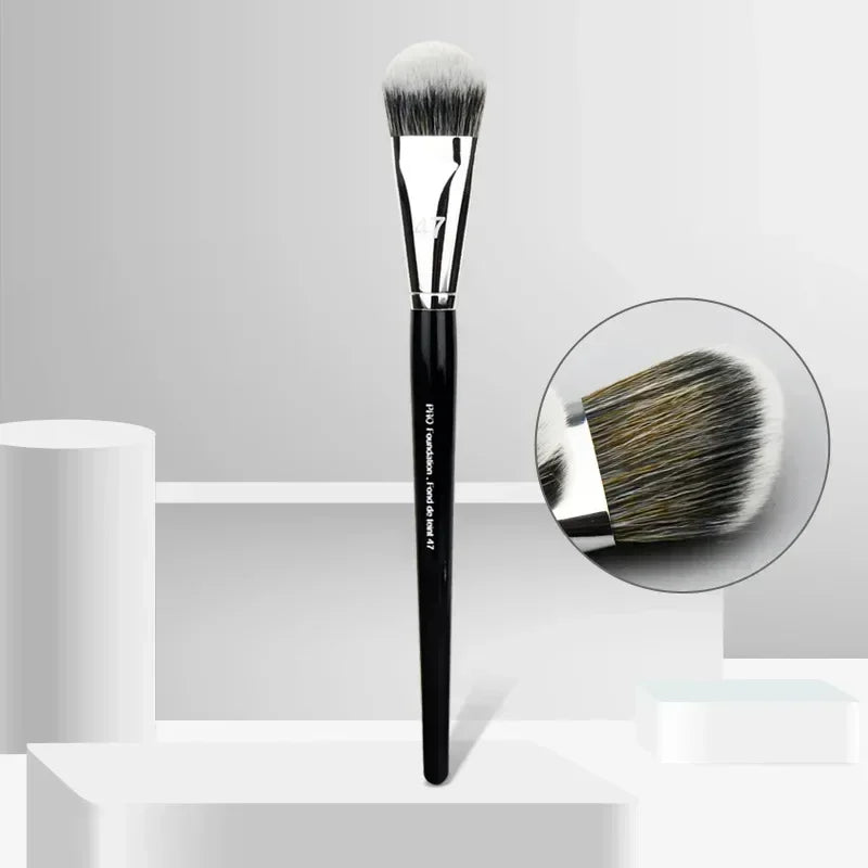 Professional Broom Head Foundation Brush | Liquid & Shadow Makeup Brush Qme NO.47