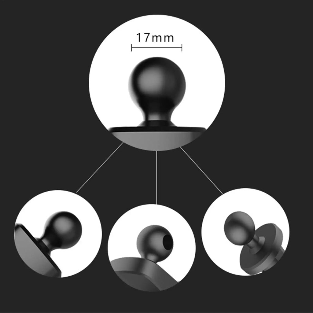 Cell Phone Car Mount Clip – Hands-Free Automotive Bracket Car Phone Mount Qme