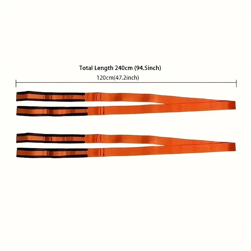 Heavy Furniture Moving Carrying Straps – Labor-Saving Tool Furniture Moving Straps Qme Orange