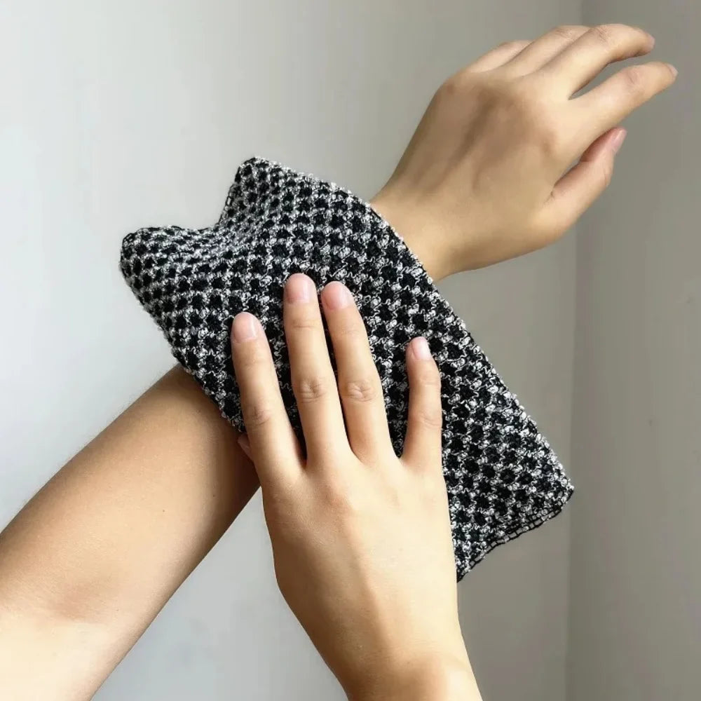 Antibacterial Exfoliating Bath Towel – Rich Foam Shower Cloth Exfoliating Shower Cloth Qme