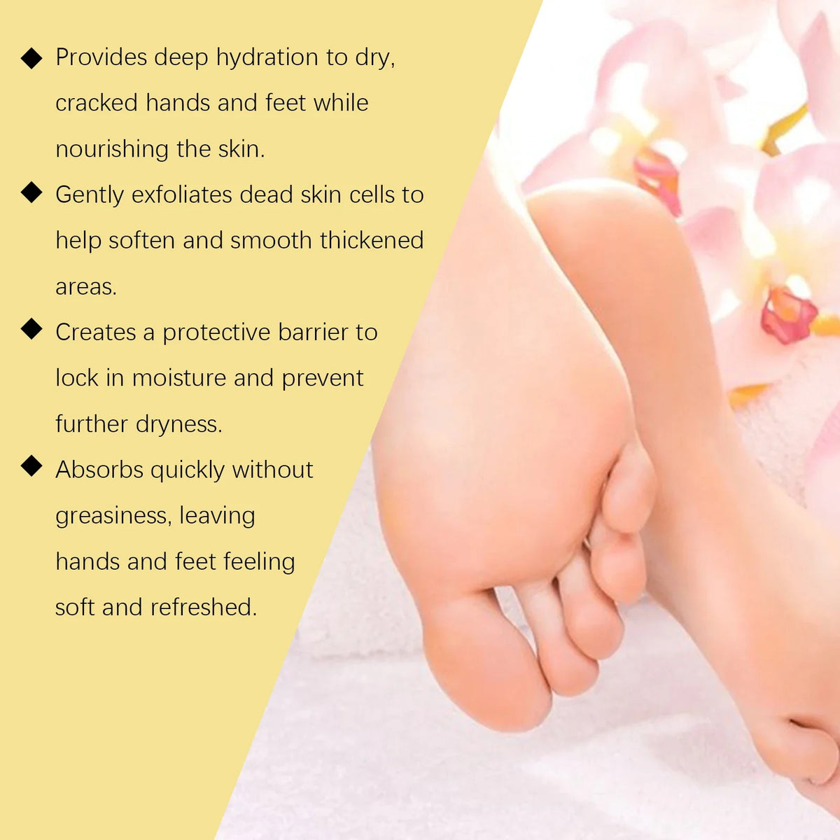 Hand & Foot Moisturizing Stick – Exfoliating Nourishing Balm Moisturizing Balm Stick Qme