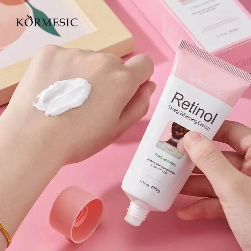 Retinol Brightening Cream – Underarm, Neck & Body Skin Tone Brightening Body Cream Qme