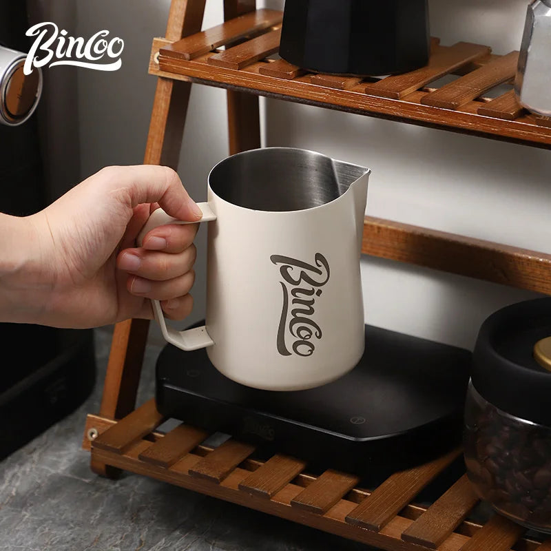 Bincoo Bamboo Coffee Utensil Storage Rack & Bar Organizer Coffee Utensil Rack Qst