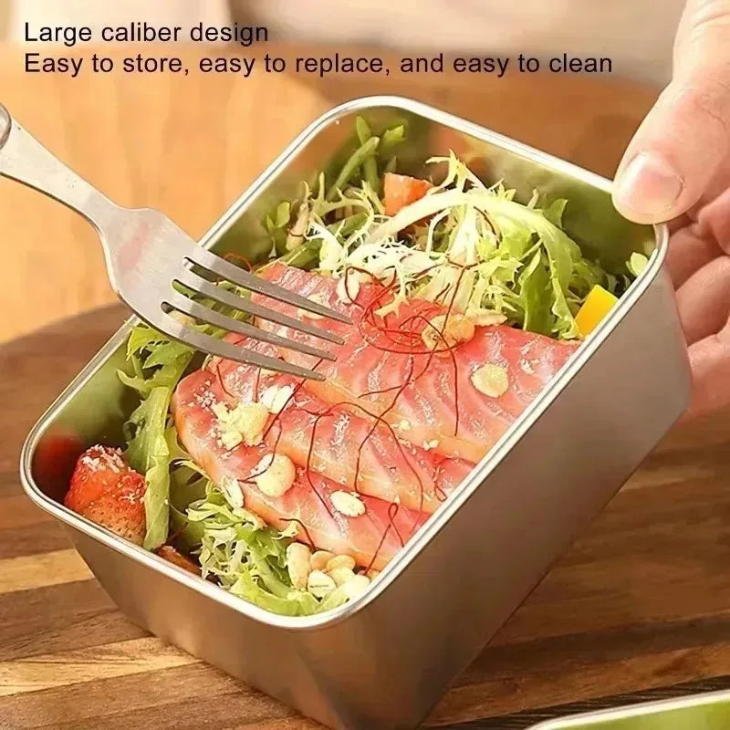 Stainless Steel Airtight Food Storage Containers with Lids Food Storage Containers Qme