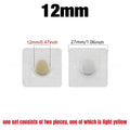 Invisible Magnetic Snap Buttons Hidden Fasteners for Sewing Magnetic Snap Fastener Qme 12mm(Round)