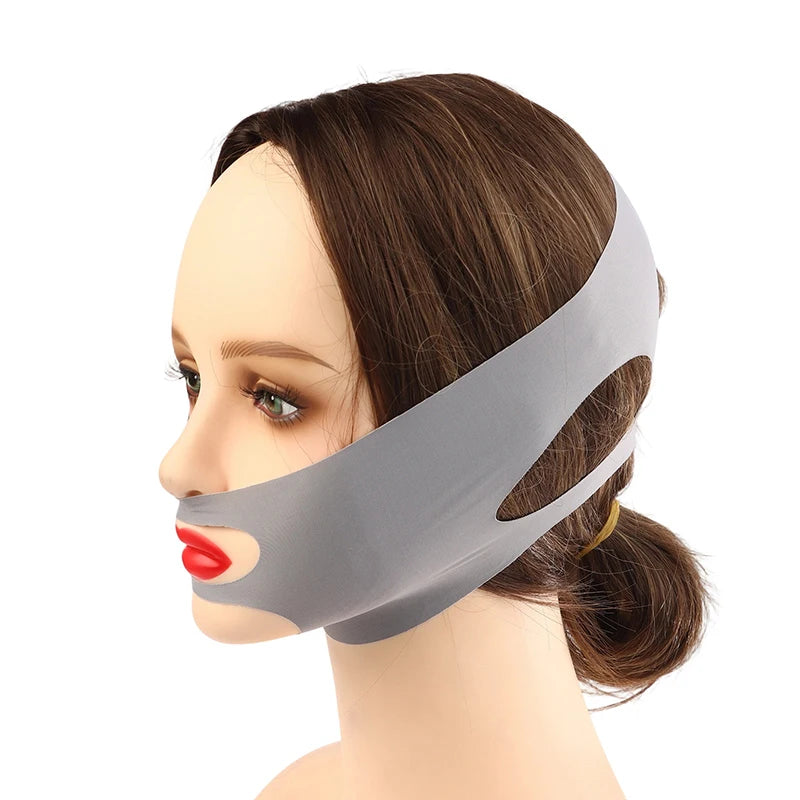 V-Shape Face Lifting Strap – Breathable Slimming Belt Face Lifting Strap Qst