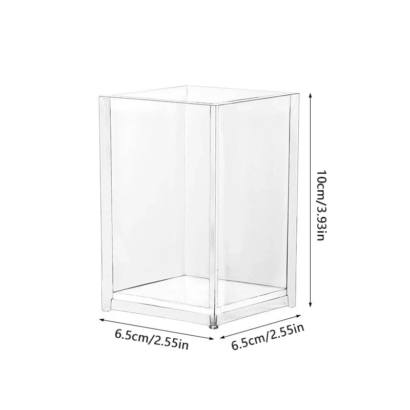Desk Makeup Organizer & Cosmetic Storage Holder | Plastic Cosmetic Organizer Qme Default Title